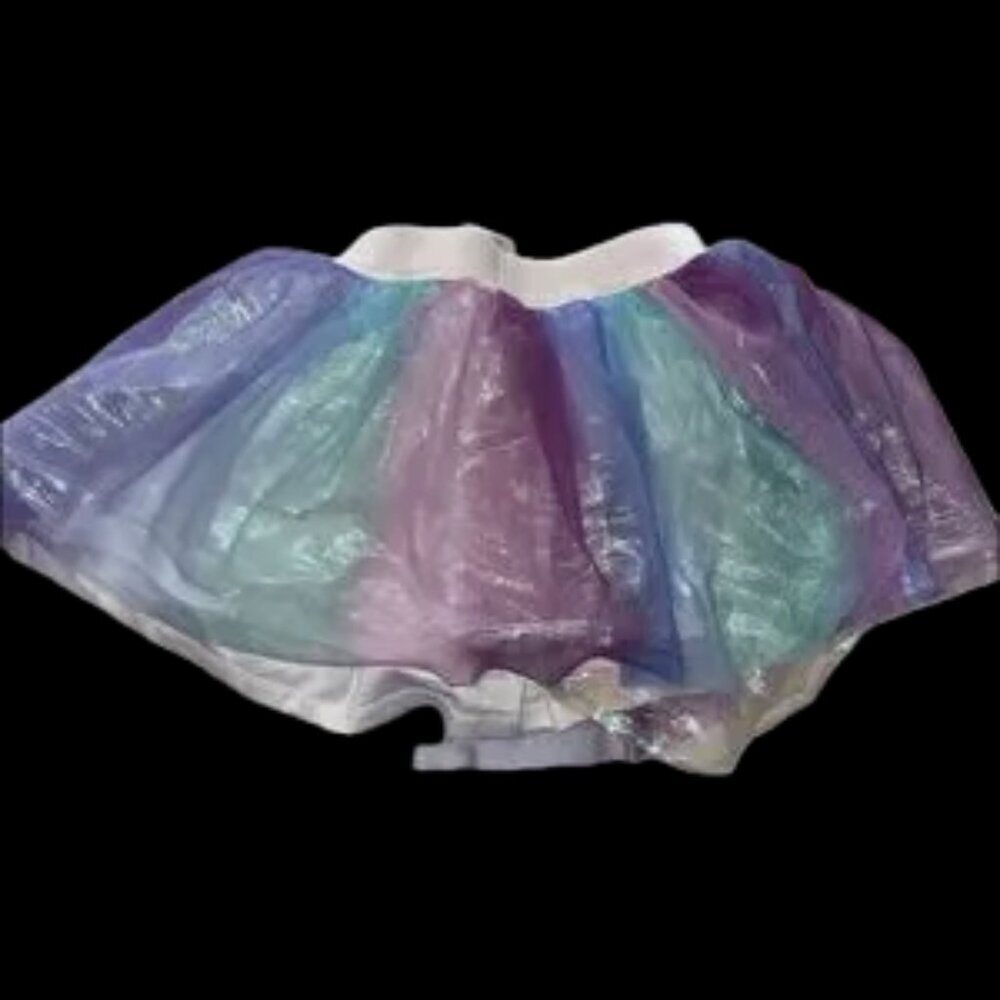 Girls ballerina like fairy tale tinker bell princess skirt adorable rare layered - Picture 2 of 3